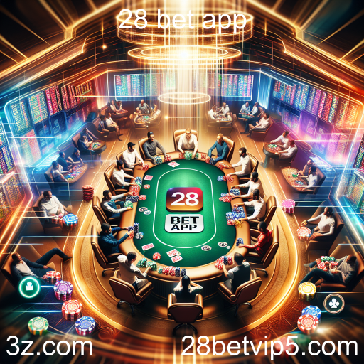 Descubra o Mundo do Poker no 28 Bet App